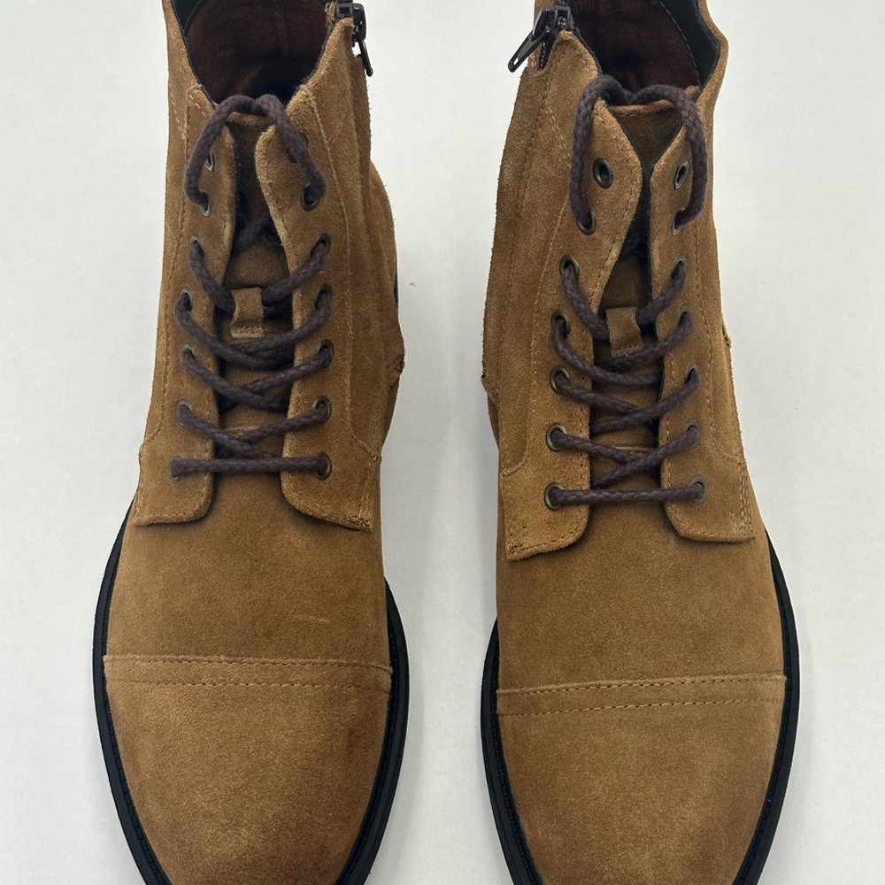 FRYE Cody Lace-up Combat Suede Boots Size 11.5